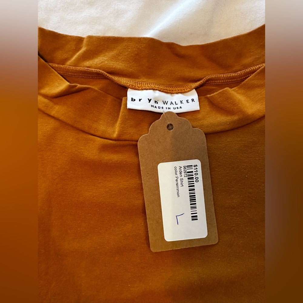 Bryn Walker women’s Arden cropped shirt - Picture 2 of 4